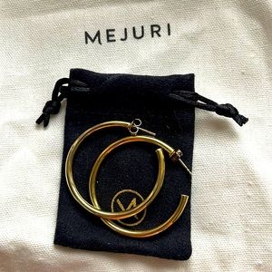 Mejuri Gold Vermeil Tube Hoop